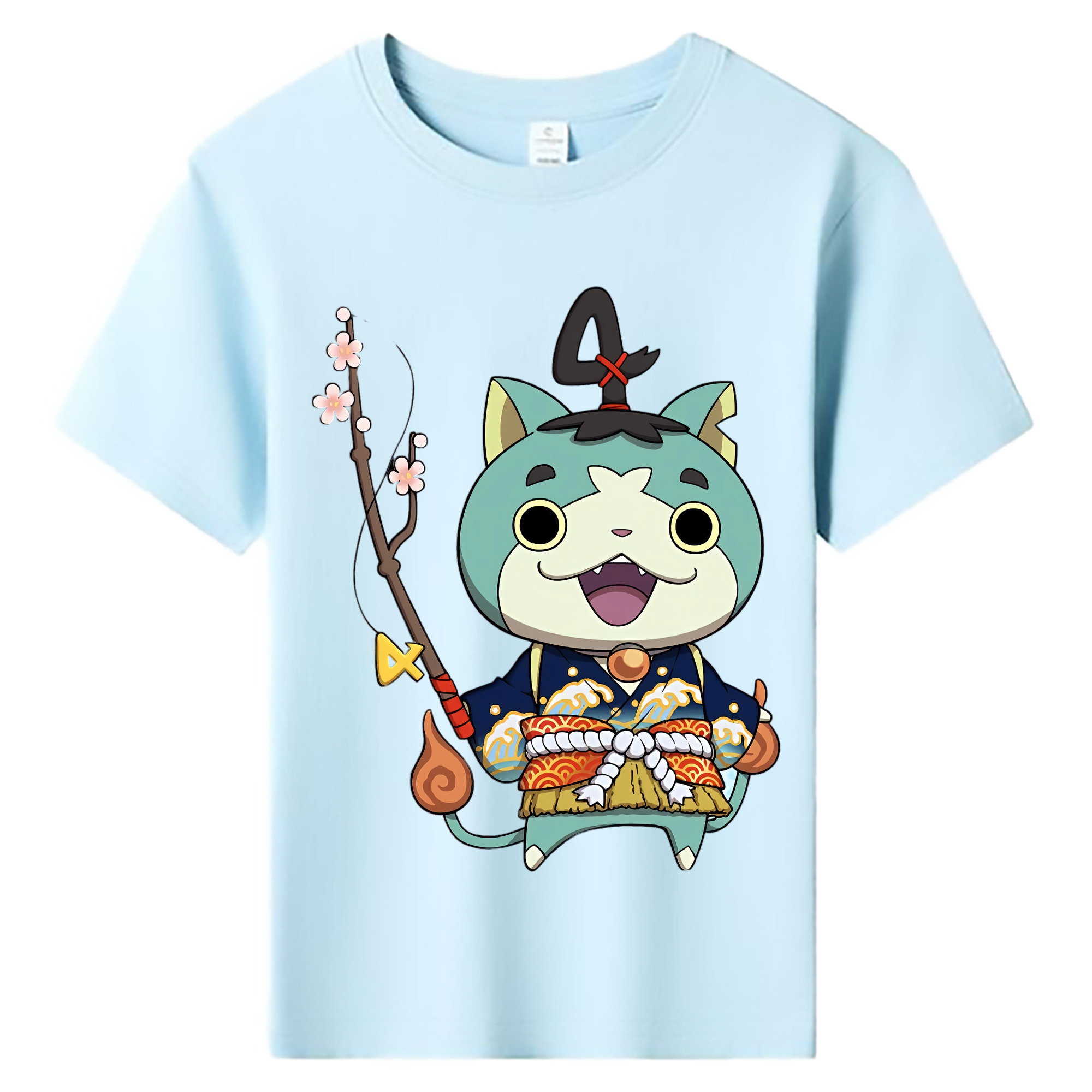 （画像用） 妖怪ウォッチ Yo-kai Watch 綿100％キッズTシャツ（フロントプリント）